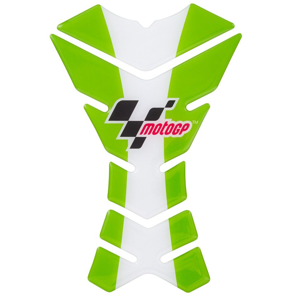MotoGP 3 Piece Green Motorcycle Tank Protector