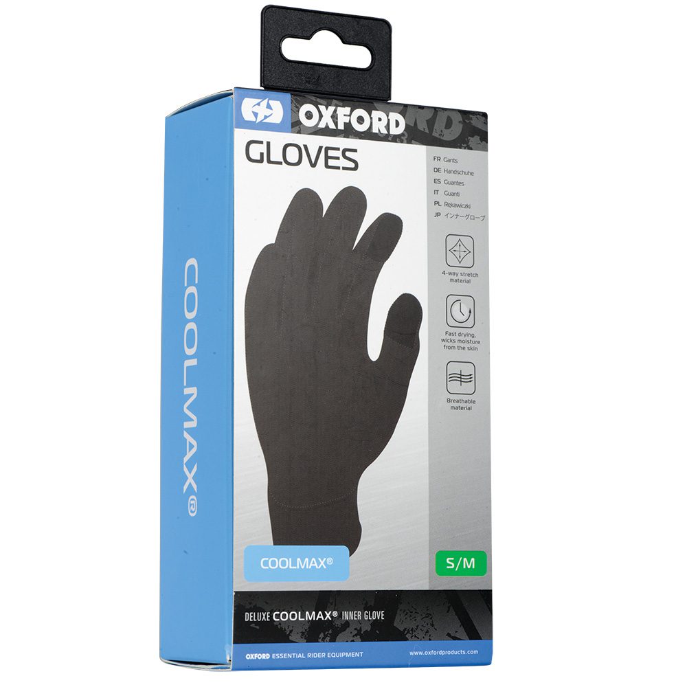 Oxford Coolmax Inner Motorcycle Gloves 2