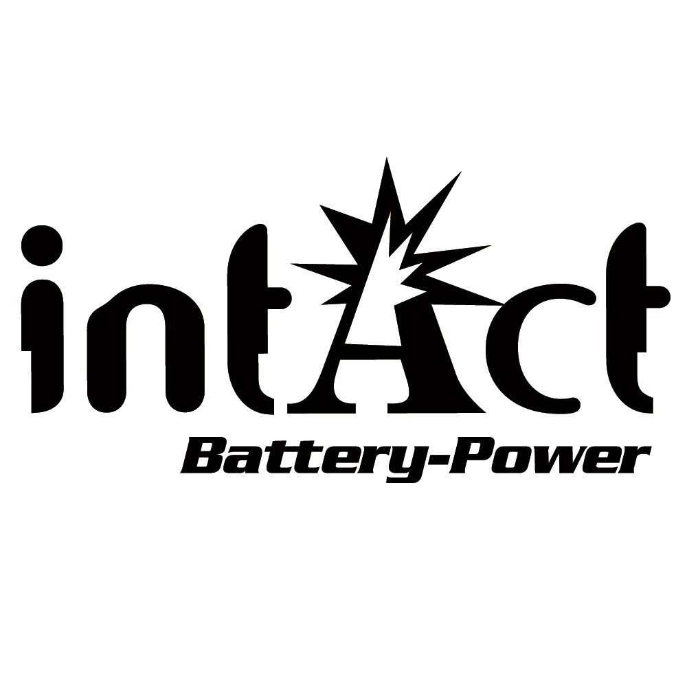 Intact ITX9-BS Gel Motorcycle Battery Intact Battery Logo Large