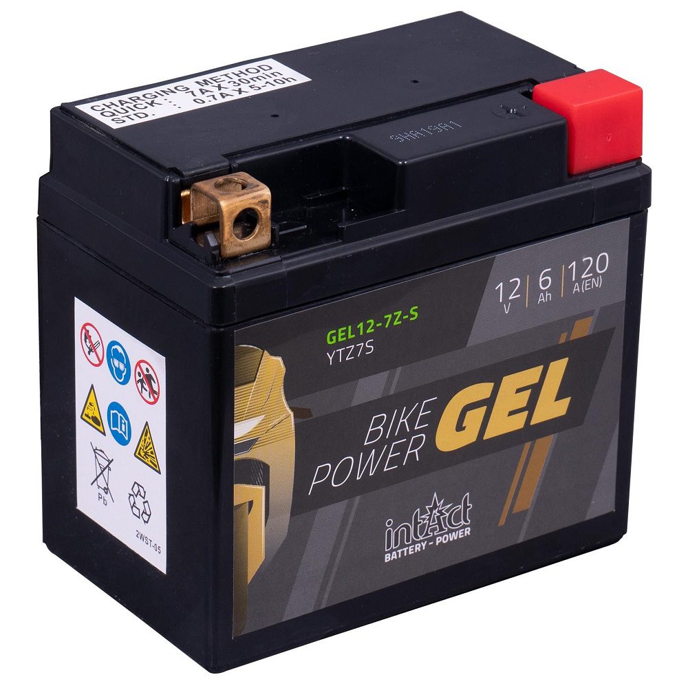 Intact ITZ7-S Gel Motorcycle Battery Intact ITZ7-S Gel Motorcycle Battery IGYTZ7S 1