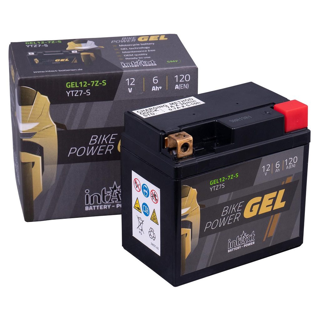 Intact ITZ7-S Gel Motorcycle Battery Intact ITZ7-S Gel Motorcycle Battery IGYTZ7S 2