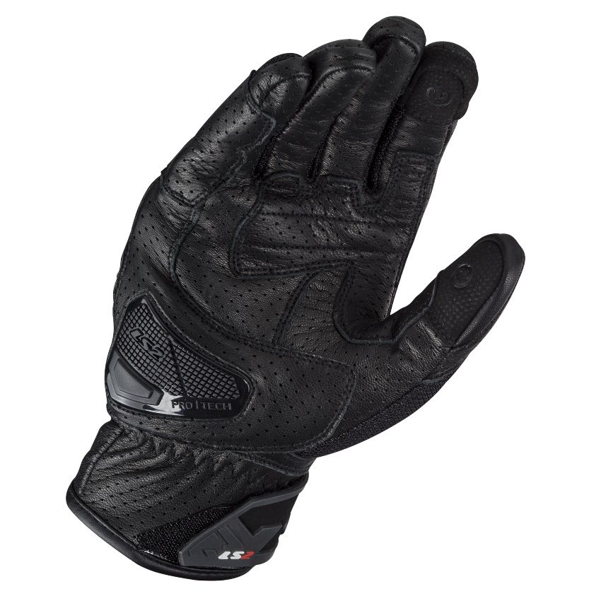 LS2 Air Raptor Motorcycle Gloves Black 2.1