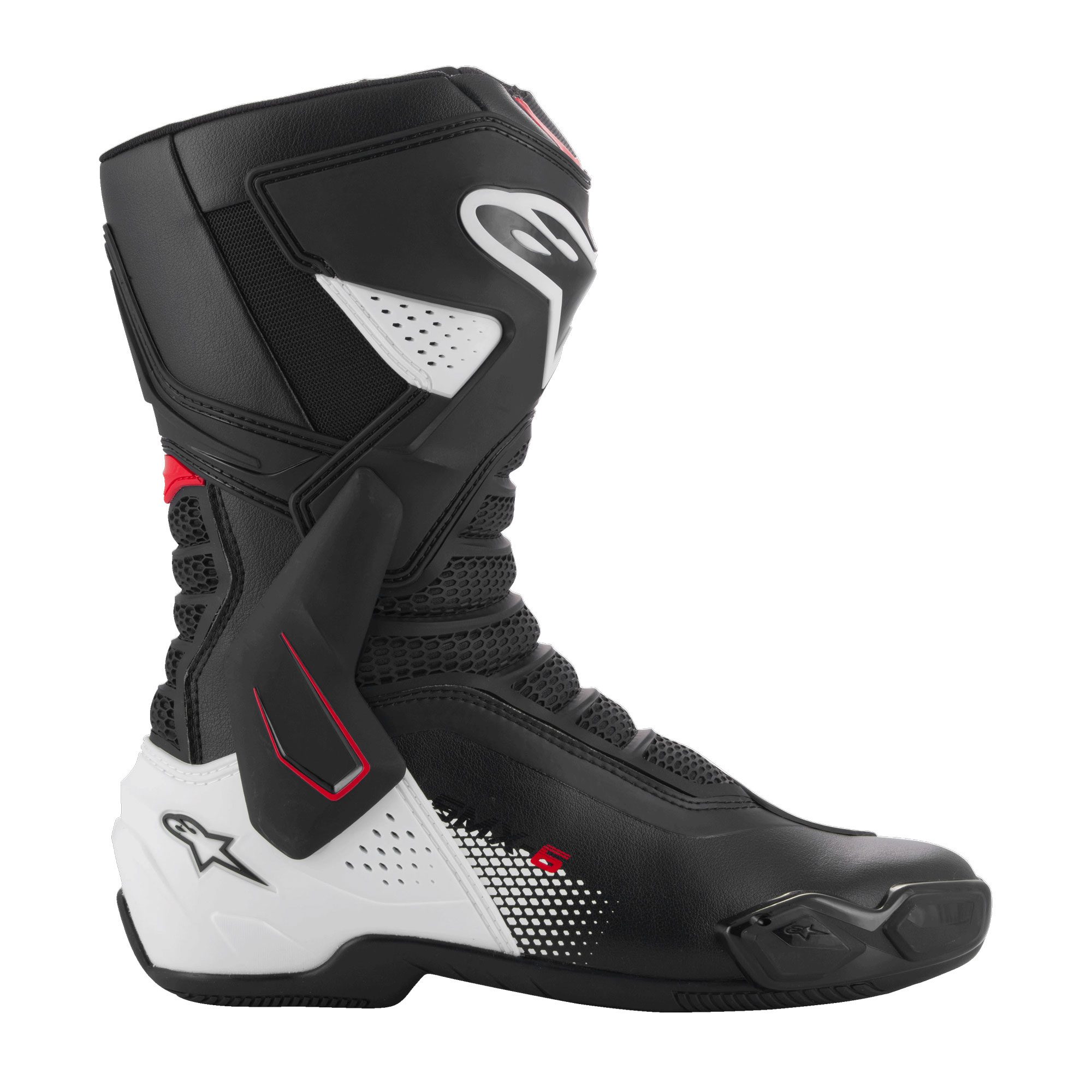 Alpinestars SMX-6 v3 Motorcycle Boots Red- Free Delivery