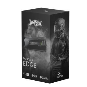 Simpson Cardo Packtalk Edge Bluetooth Motorcycle Intercom Simpson Cardo Packtalk Edge Motorcycle Bluetooth Intercom 1