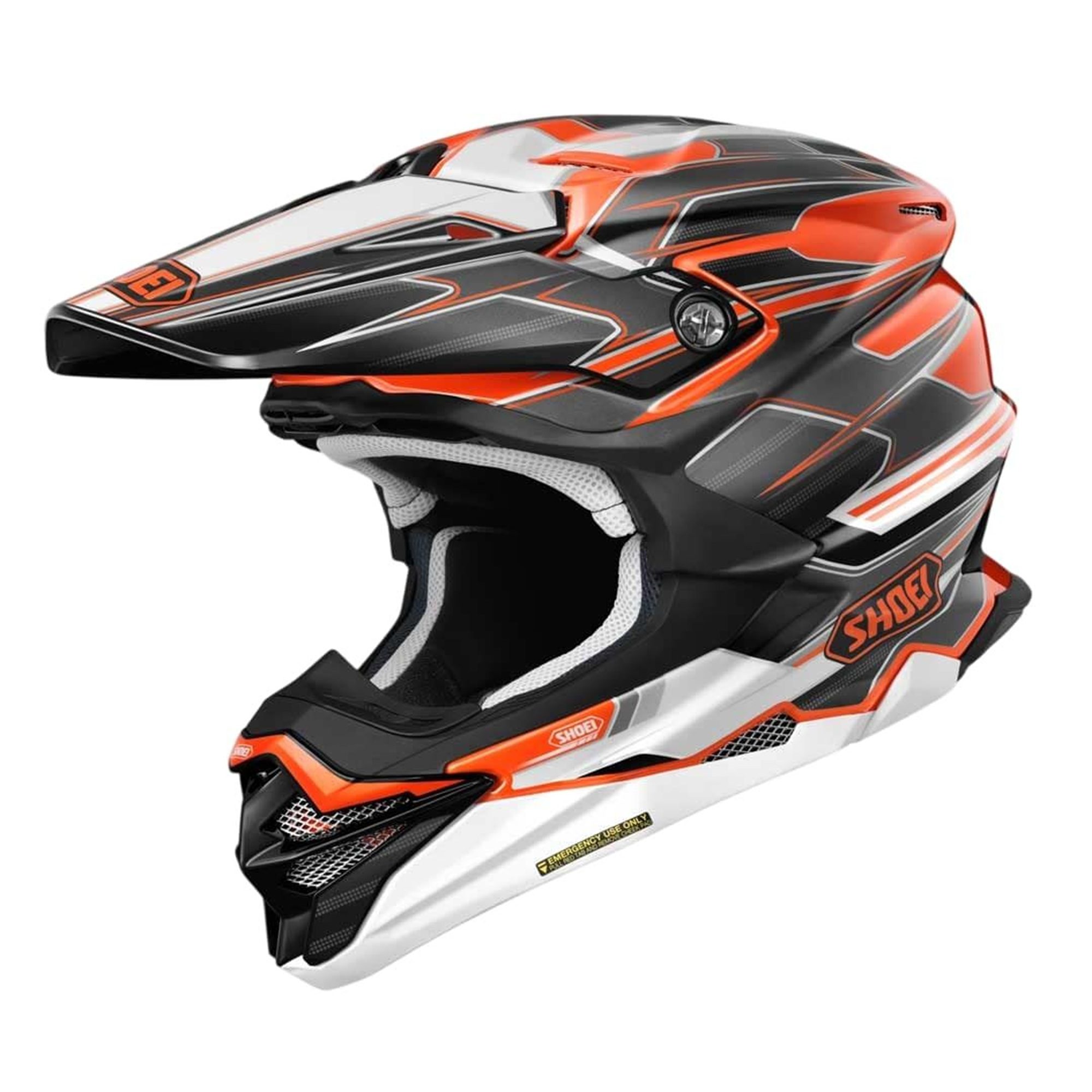 Shoei VFX-WR 06 Sparkle Motocross Helmet TC8: Off-Road