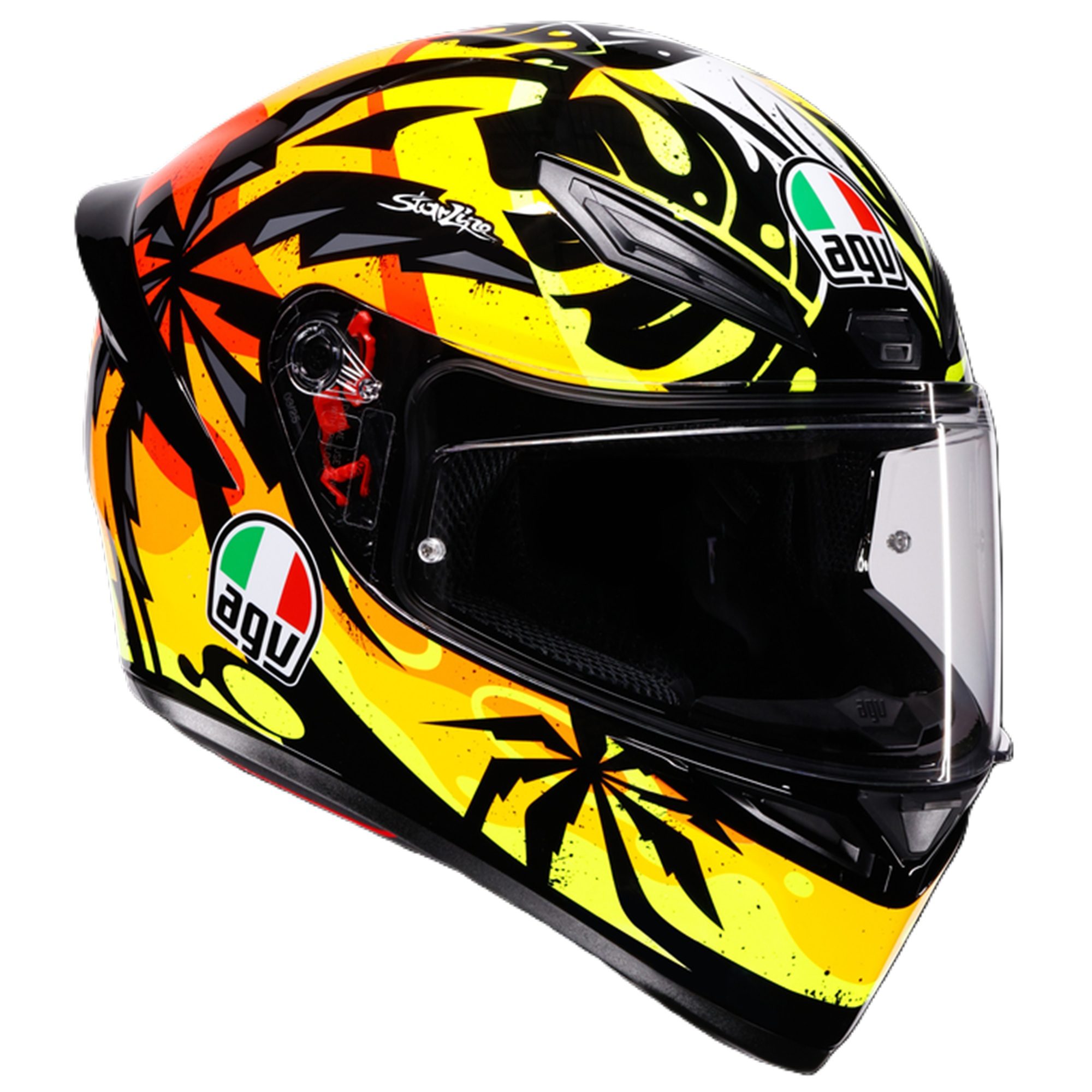 AGV K1-S Tropicrush (MIR) Replica Motorcycle Helmet