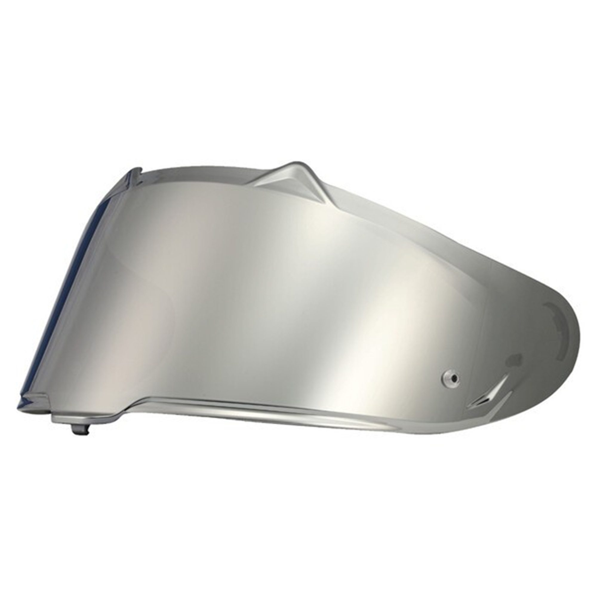 LS2 FF807 Dragon Motorcycle Helmet Triangle Shape Visor - Iridium Silver
