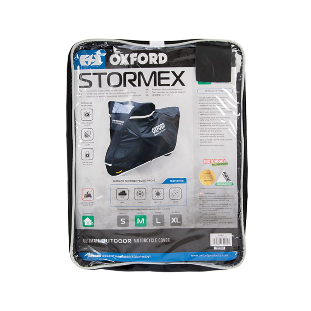 Oxford Stormex Waterproof Motorcycle Cover CV33 3