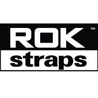ROK Pack Luggage Straps 16 x 1060 mm - Black/Blue/Green