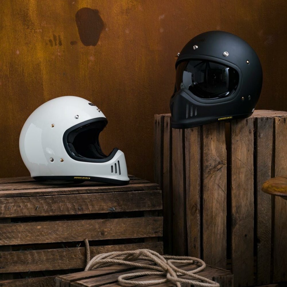 Shoei Ex-Zero Equation Motorcycle Helmet TC11: Retro Styling