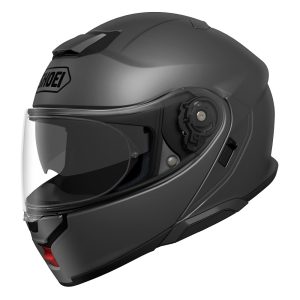 Shoei Neotec 3 Plain Motorcycle Helmet Matt Deep Grey 1
