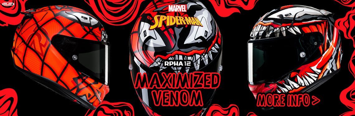 HJC RPHA 12 Maximized Venom Motorcycle Helmet Web Banner HJC RPHA 12 Maximized Venom Motorcycle Helmet Web Banner