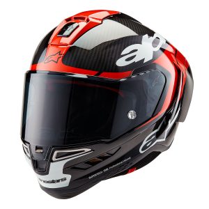 Alpinestars Supertech R10 Element Motorcycle Helmet – Red/White/Black Alpinestars Supertech R10 Element Motorcycle Helmet Black Red 1
