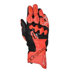 Alpinestars GP Plus R v3 Motorcycle Gloves - Red-Red-Fluo-Black 1