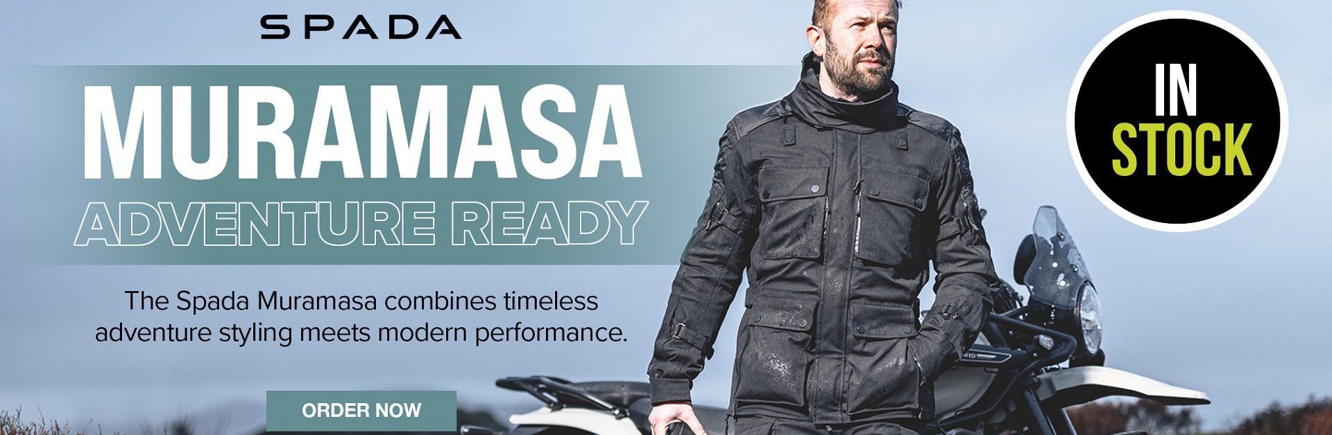 Spada Muramasa Motorcycle Jacket Web Banner 1