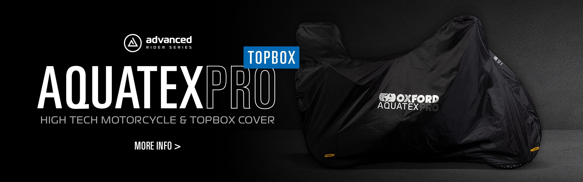Oxford Aquatex Pro Motorcycle Cover Web Banner Oxford Aquatex Pro Motorcycle Cover Web Banner