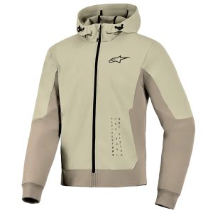 Alpinestars Radium Tech Motorcycle Hoodie - Mastic Aluminum 1