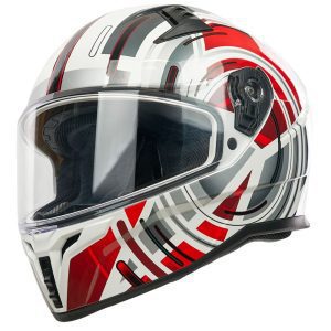 Spada Raiden 3 Cyclone Motorcycle Helmet – Red Spada Raiden 3 Cyclone Motorcycle Helmet - Red 1