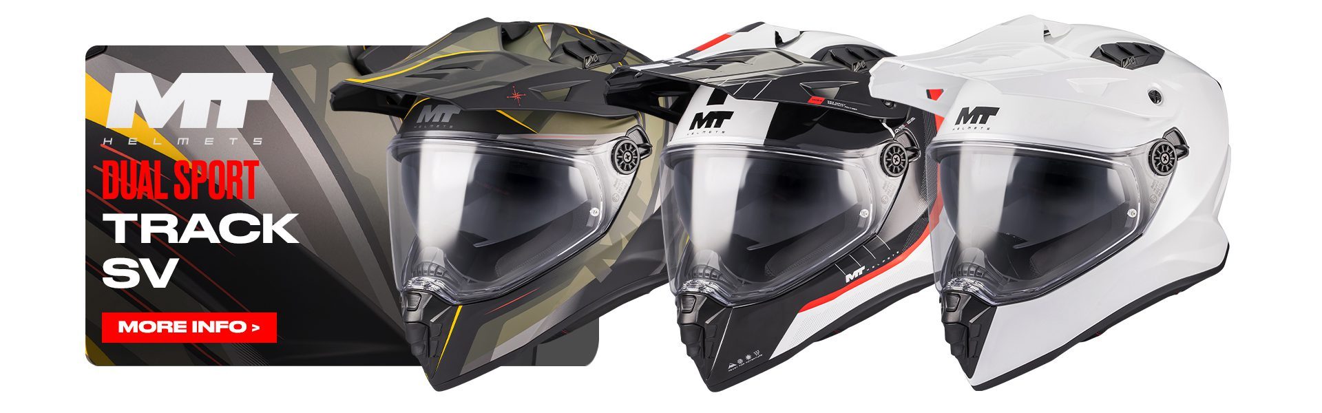 MT Track Motorcycle Helmet Web Banner MT Track Motorcycle Helmet Web Banner