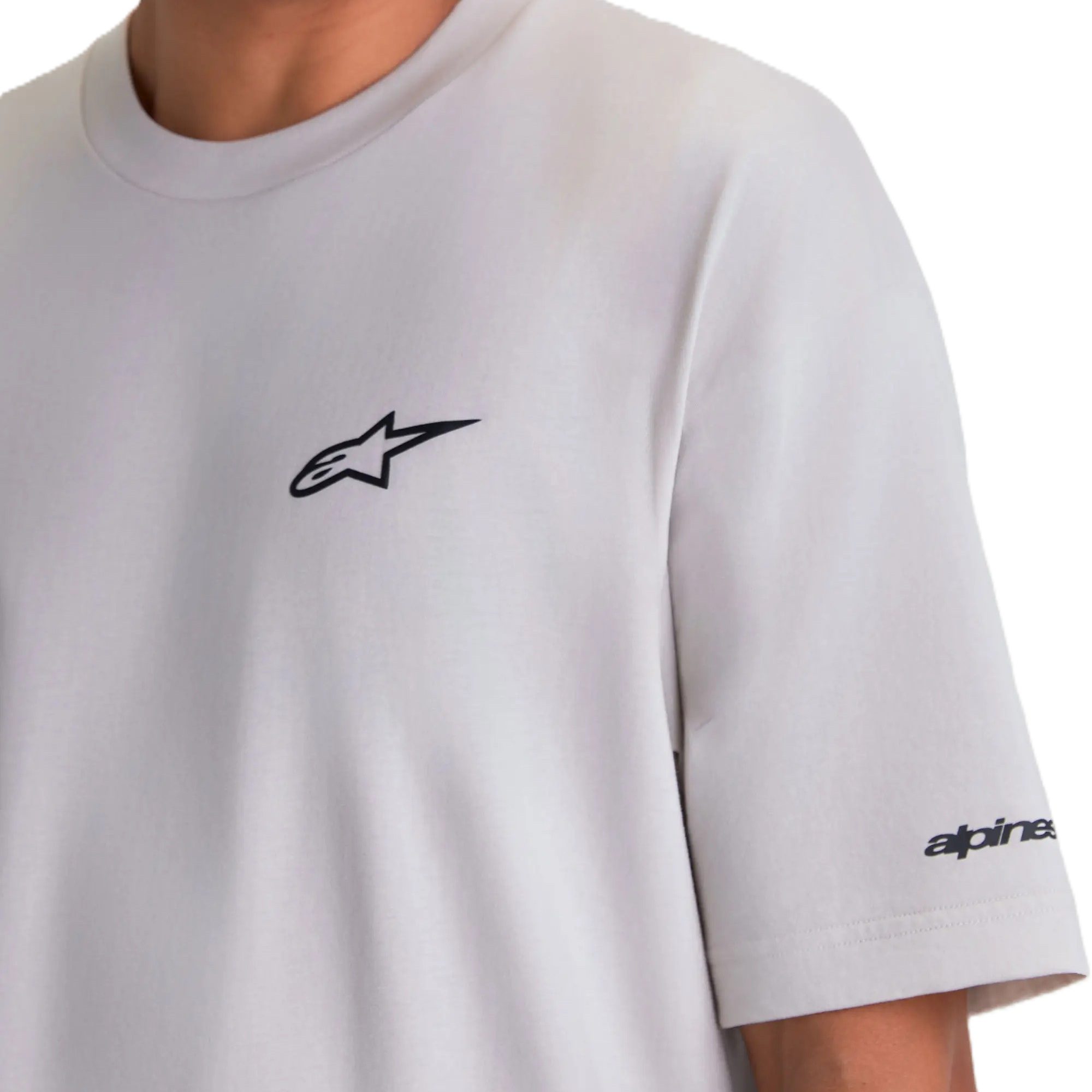 Alpinestars Mandate Oversized CSF Motorcycle Tee - Cement 3