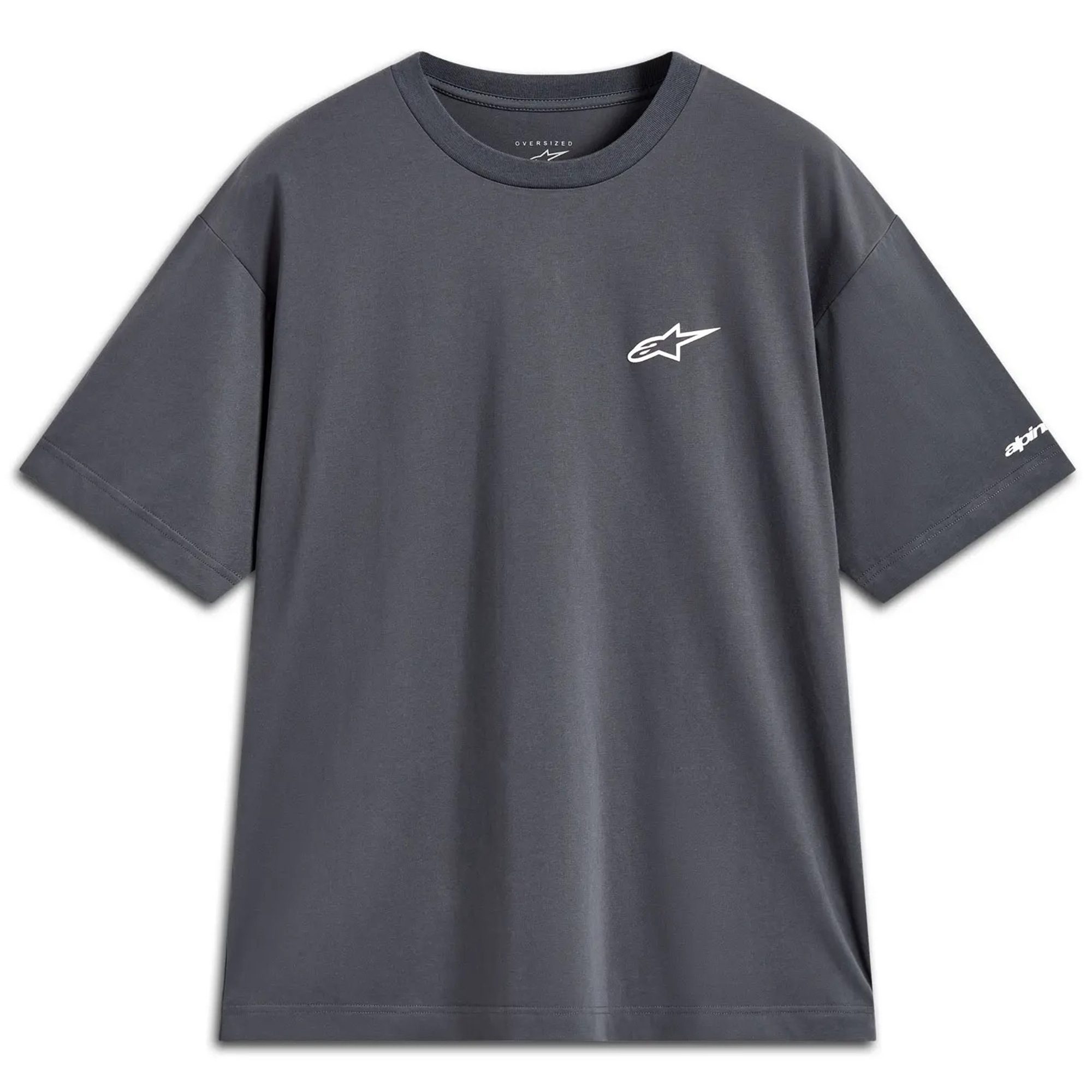 Alpinestars Mandate Oversized CSF Motorcycle Tee - Charcoal 1