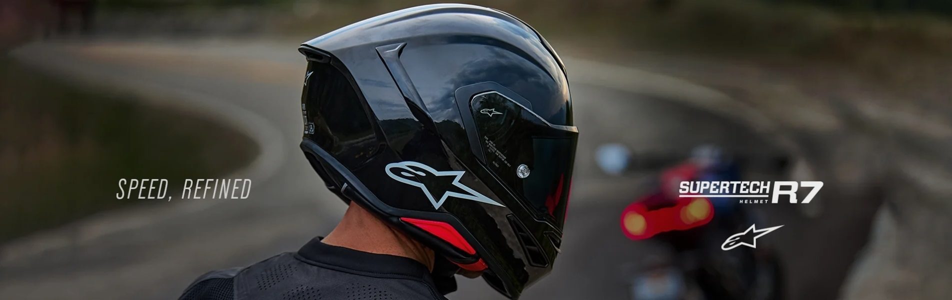 Alpinestars S-R7 Motorcycle Helmet Web Banner 1.1